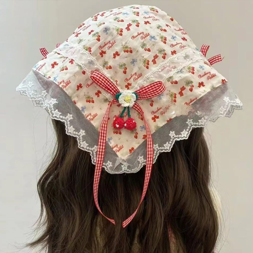 Women Accessories Photos - Многоцветная кружевная повязка на голову с