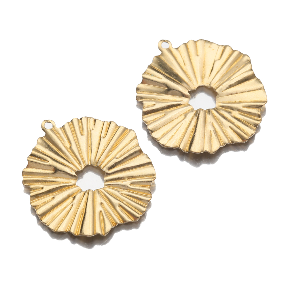 Tassel Earrings Boho - Латунные подвески в виде подсолнухов, висячие