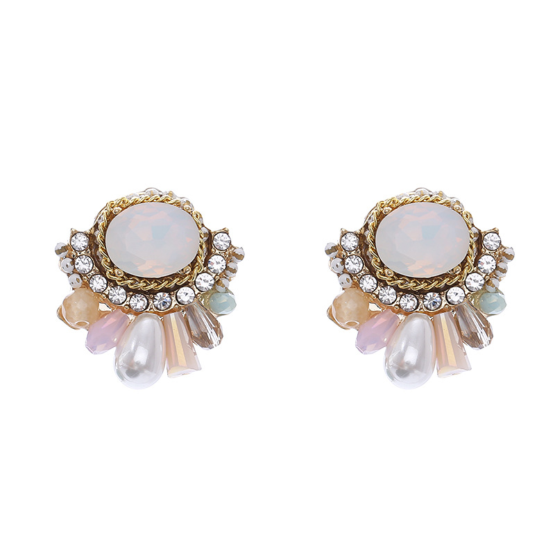 Women'S Accessories Nz - Изысканные серьги-гвоздики с кристаллами, панк-украшения, серьги
