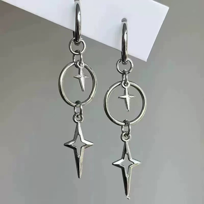 Women'S Emo Accessories - Персонализированные серьги-подвески в стиле панк с