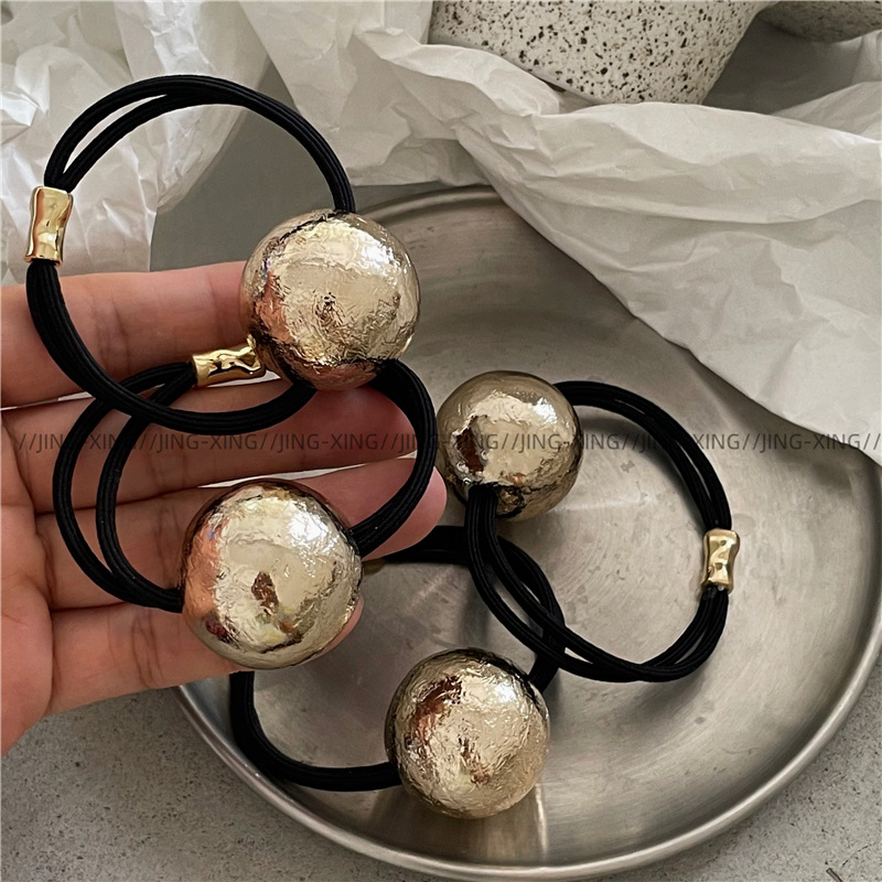 Wrap Ring Gold - Повязка для волос в стиле ретро,