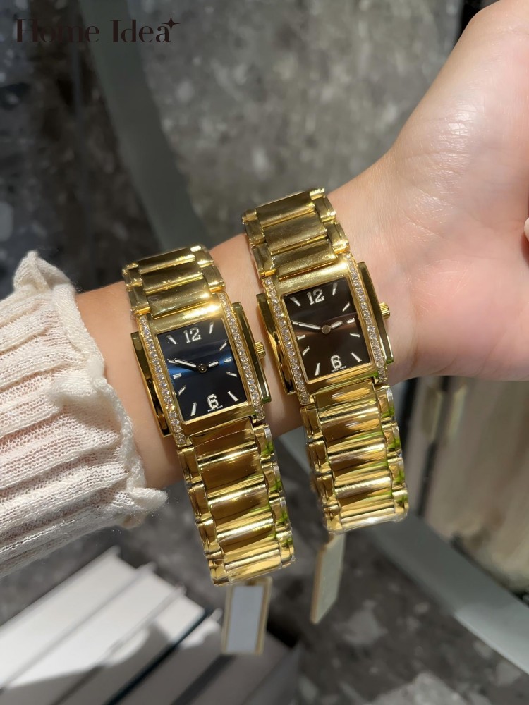 Women'S Accessories Gift Ideas - Модные классические женские прямоугольные кварцевые часы