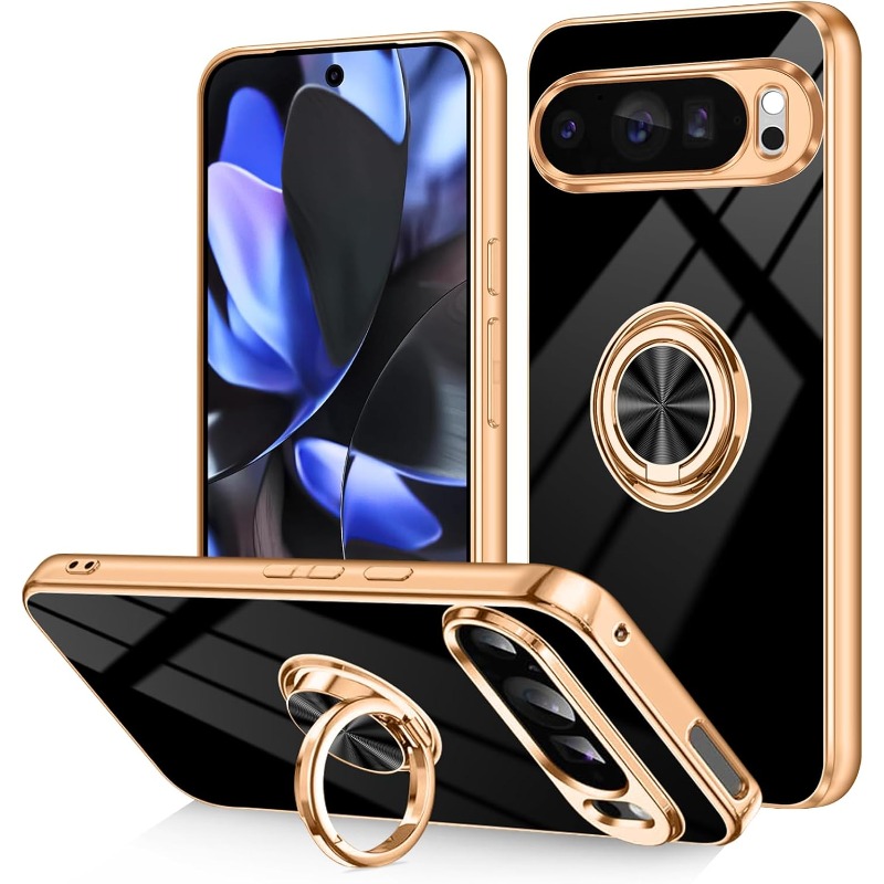 Wrap Ring Gold - Модный тонкий мягкий позолоченный чехол из