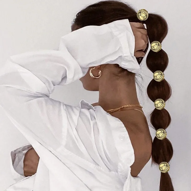 Wrap Ring Gold - 5/10 шт. Золотые/Серебряные геометрические резинки для
