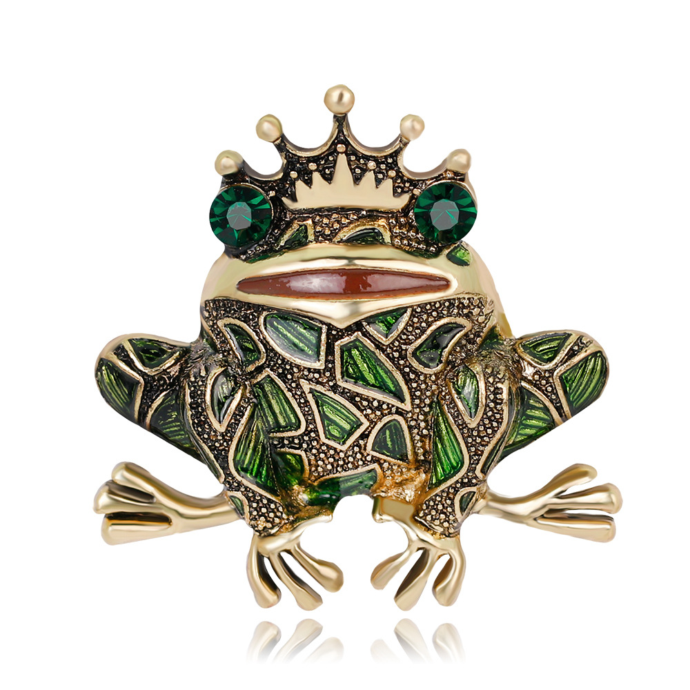 Women Accessories Ebay - Модная брошь «Король-лягушка» для eBay, креативные