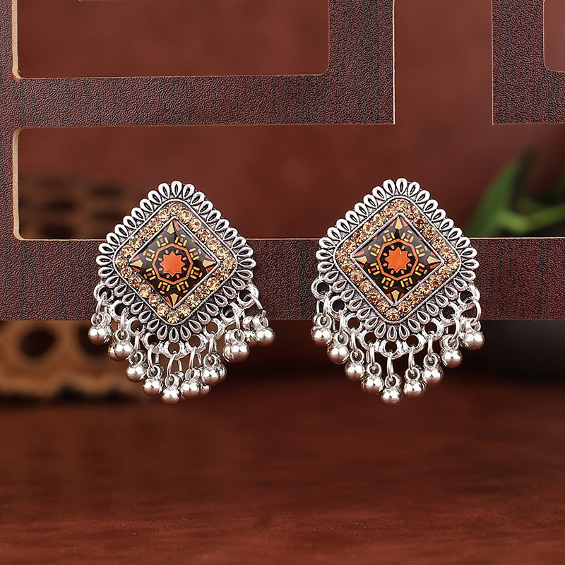 Винтажные ЭТНИЧЕСКИЕ СЕРЕБРЯНЫ – обзор и цена Tassel Earrings Boho