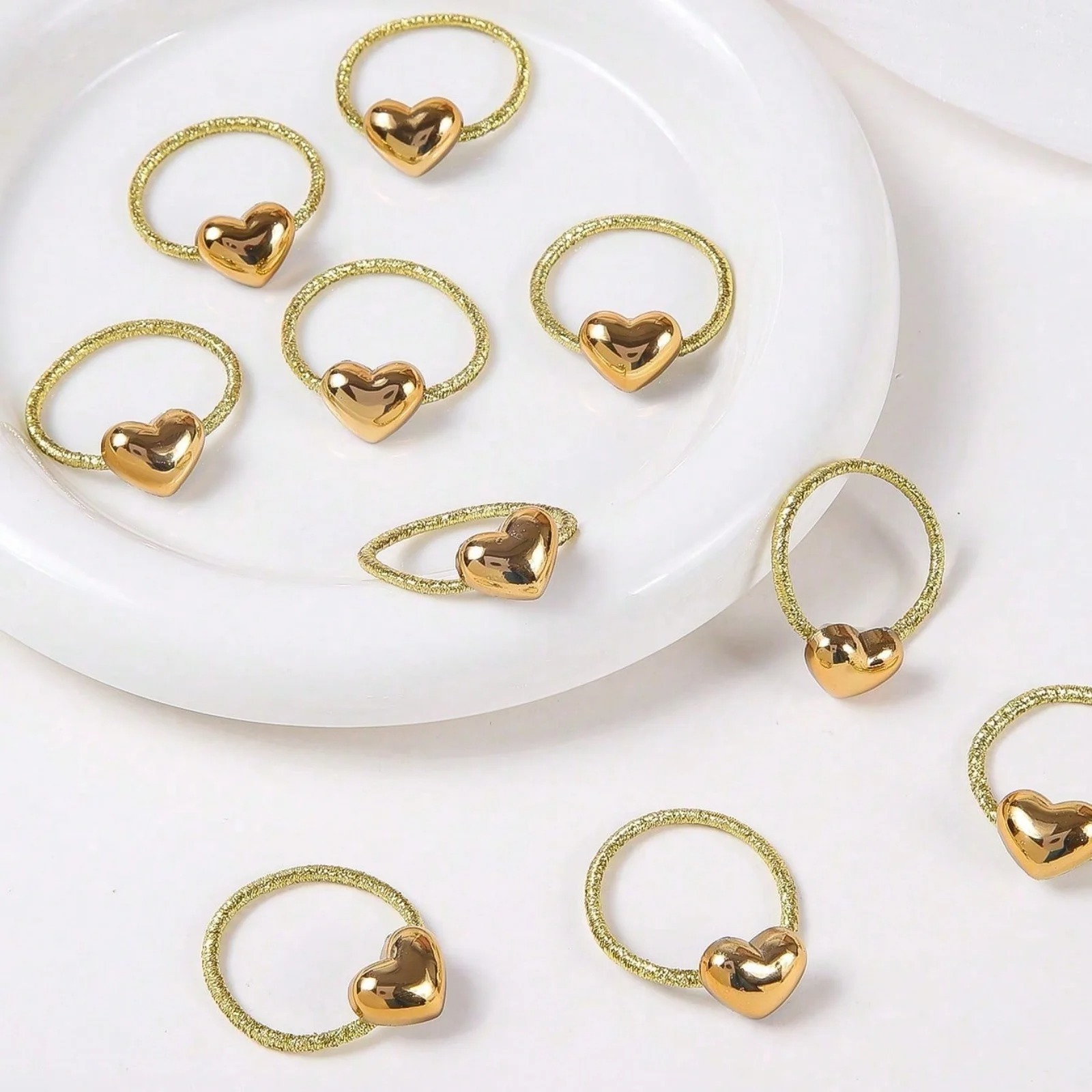 Набор из 10 золотых колец для  – обзор и цена Wrap Ring Gold