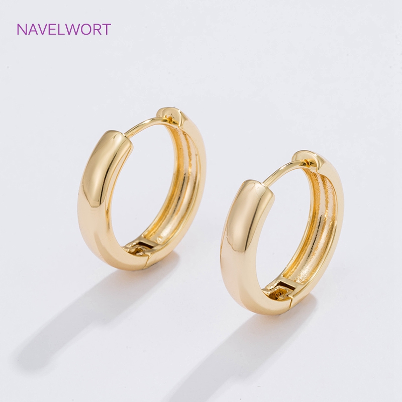 Серьги кольцами 6 размеров, по – обзор и цена Wrap Ring Gold