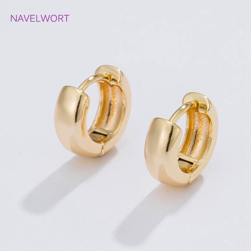 Серьги кольцами 6 размеров, по – обзор и цена Wrap Ring Gold