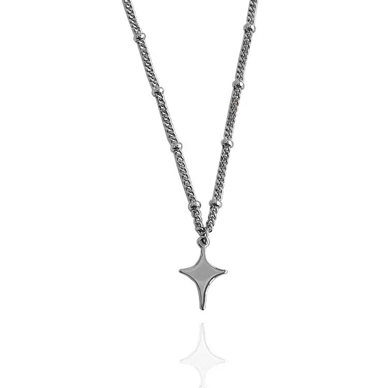 Kpop Goth серебряный цвет звез – обзор и цена Women'S Emo Accessories