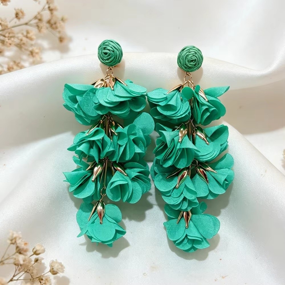 Серьги-клипсы в этническом сти – обзор и цена Tassel Earrings Boho