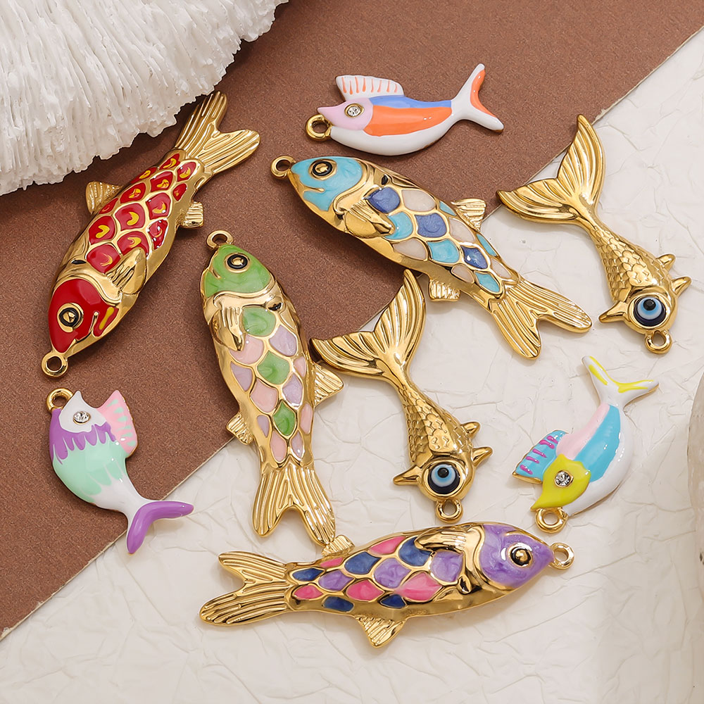 2-3 шт., милые золотые эмалиро – обзор и цена Women Accessories In Wholesale