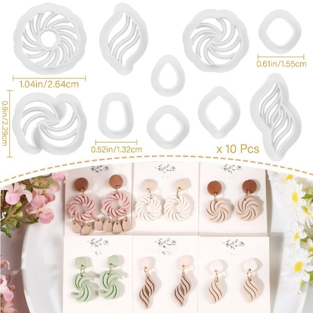 Набор из 10 формочек для серег – обзор и цена Tassel Earrings Boho