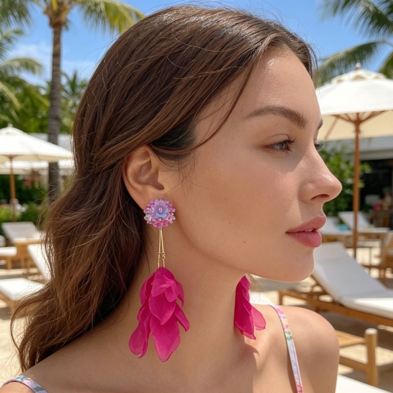 Новые модные клипсы-серьги с ц – обзор и цена Tassel Earrings Boho