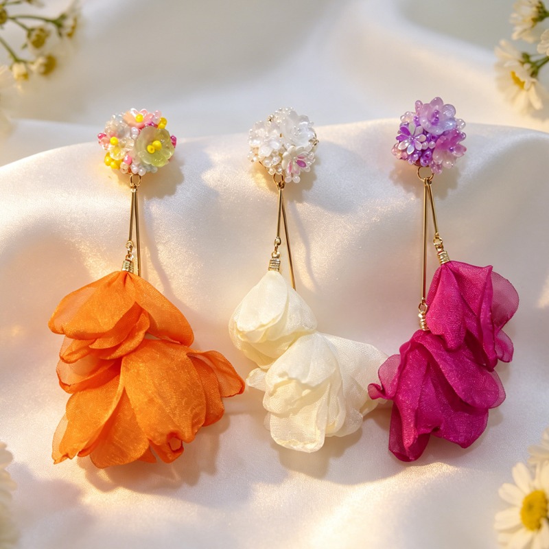 Новые модные клипсы-серьги с ц – обзор и цена Tassel Earrings Boho