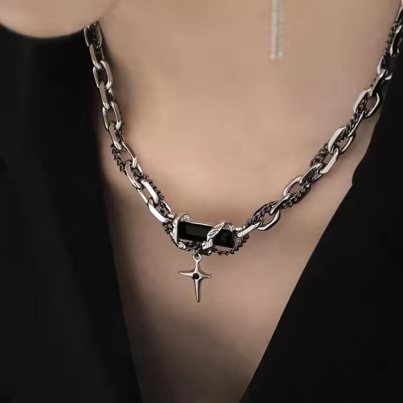 Готический Черный Крест Звезда – обзор и цена Women'S Emo Accessories
