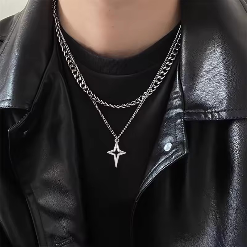 Готический Черный Крест Звезда – обзор и цена Women'S Emo Accessories